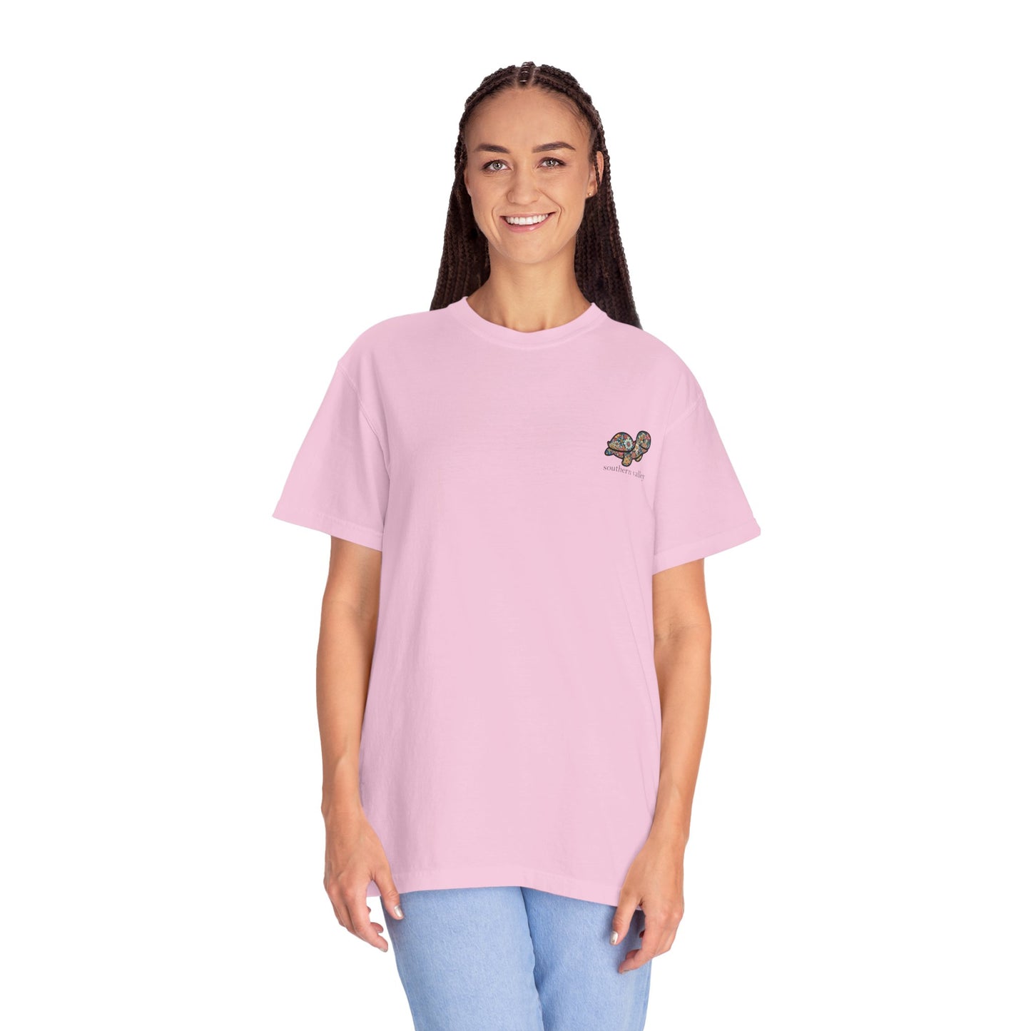 Flower Turtle Short-Sleeve Tee