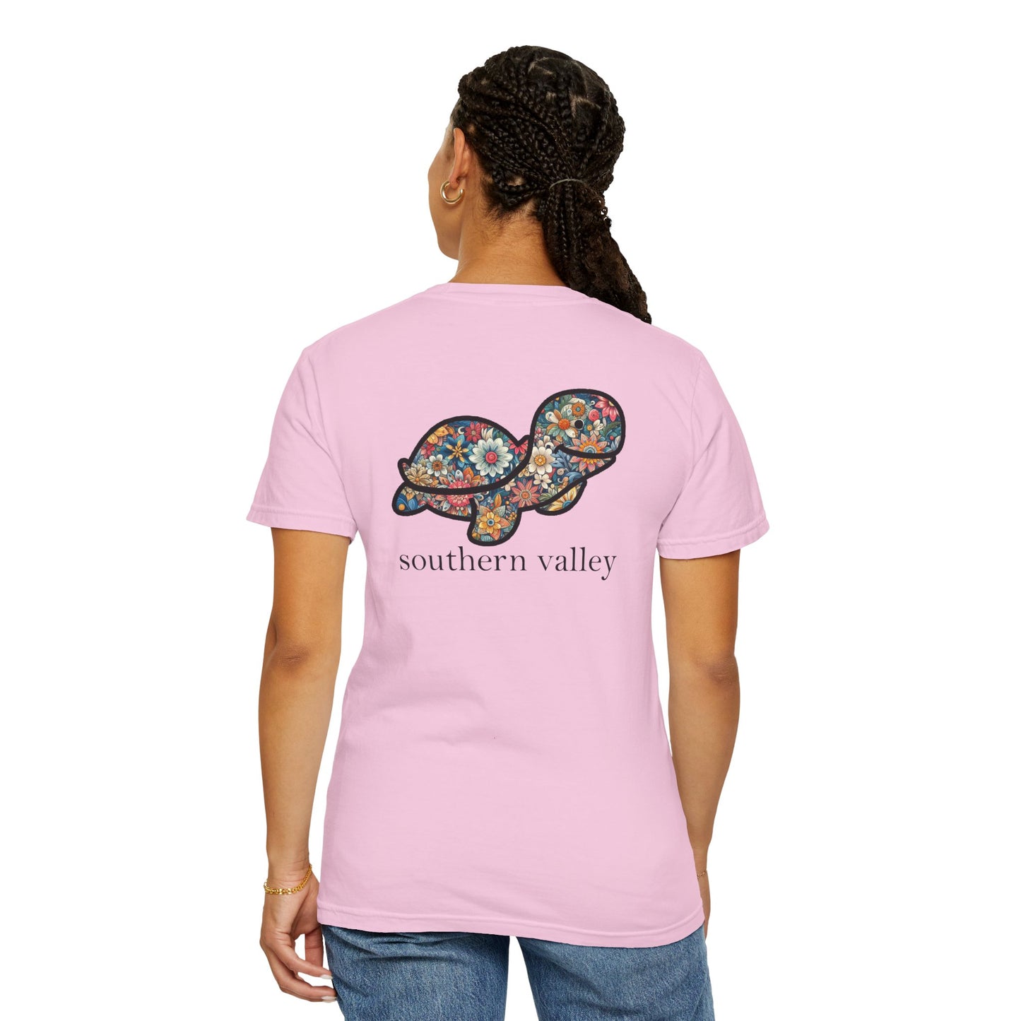 Flower Turtle Short-Sleeve Tee